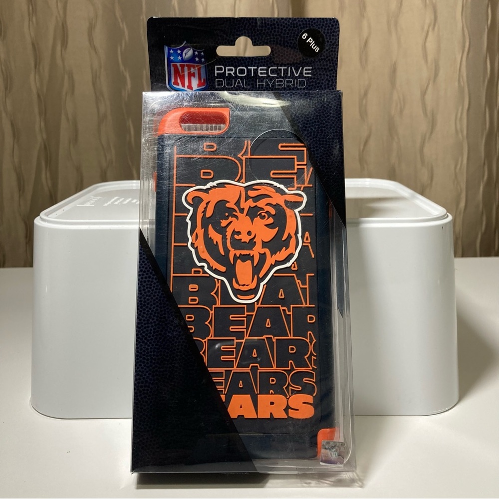 iPhone 6+ Plus NFL Protective Dual Hybrid 
Chicago Bears Phone Case NWT
